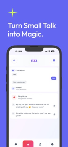 Rizz AI: Dating Chat Assistant screenshot