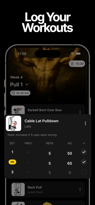 Forge: Gym & Meal Tracker Screenshot 3 of 6