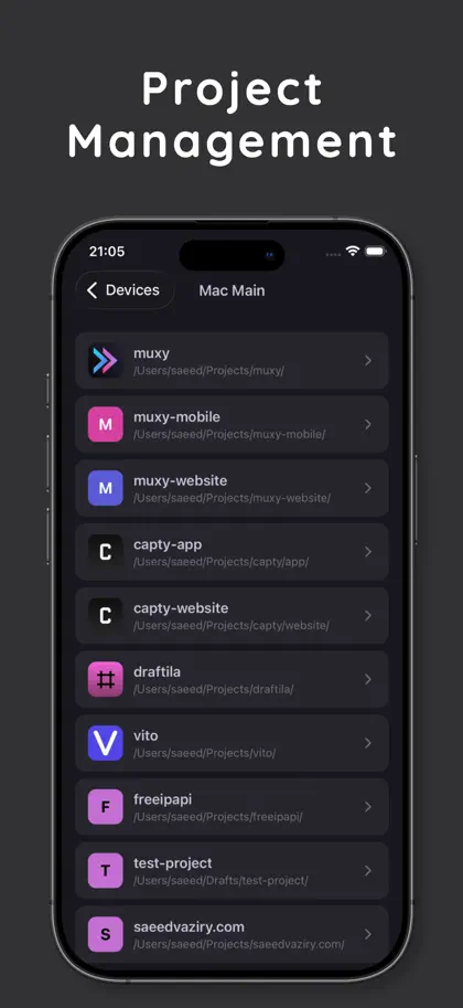 Screenshot 3 di 4 di Muxy