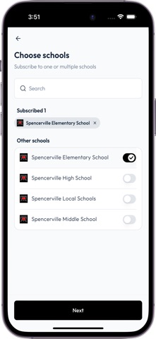 Spencerville Schools Screenshot 2 of 5