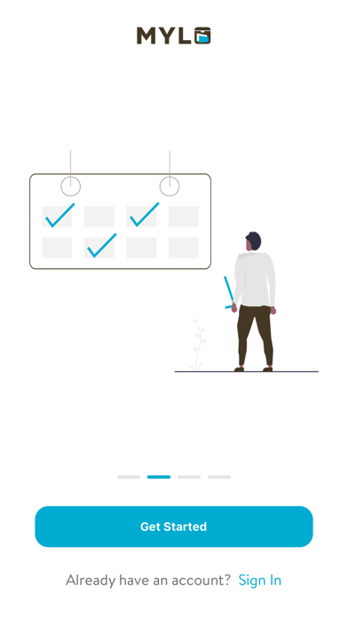 MYLO Pro iPhone screenshot 1 - Productivity app