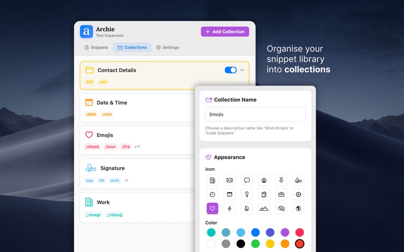 App screenshot