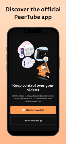 PeerTube screenshot