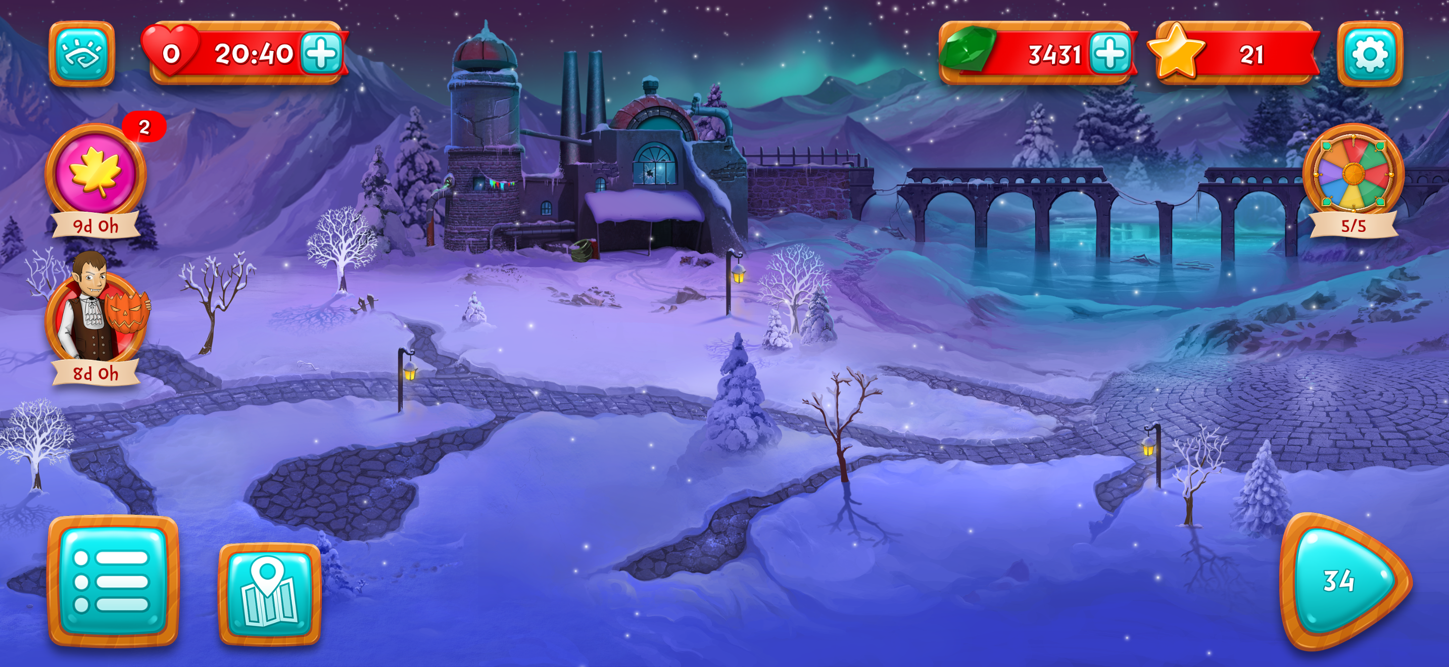 Christmas Mansion Puzzle Saga screenshot 8