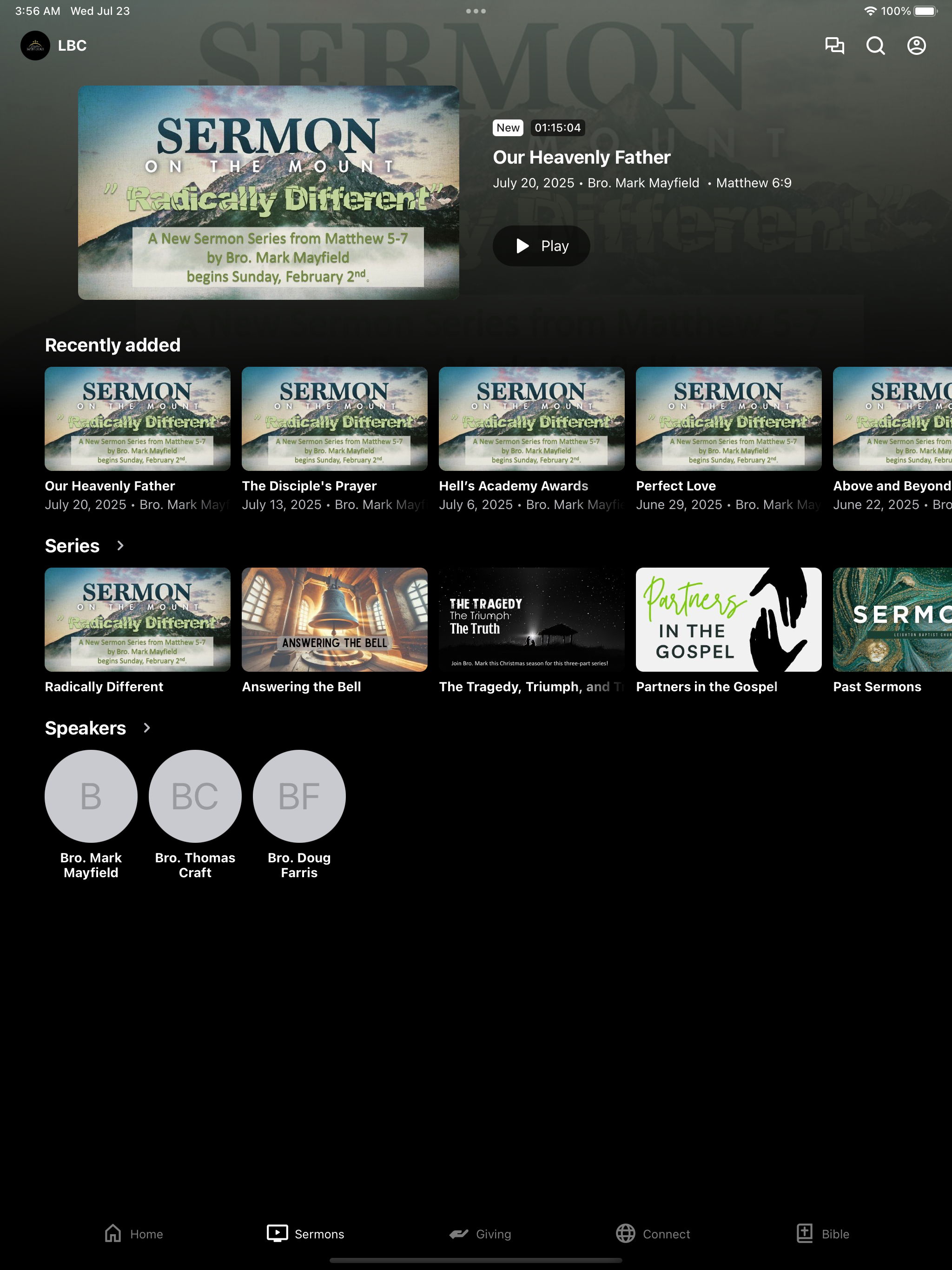 Leighton Baptist Church screenshot 5