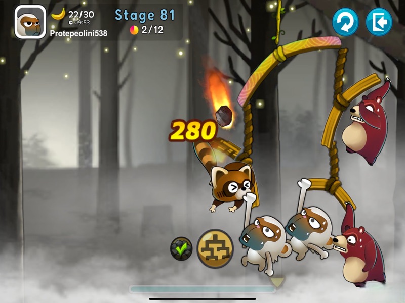 Monkey Battle: Swing Shot screenshot 12