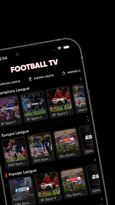 Futebol TV ao Vivo - Football screenshot 3 of 3