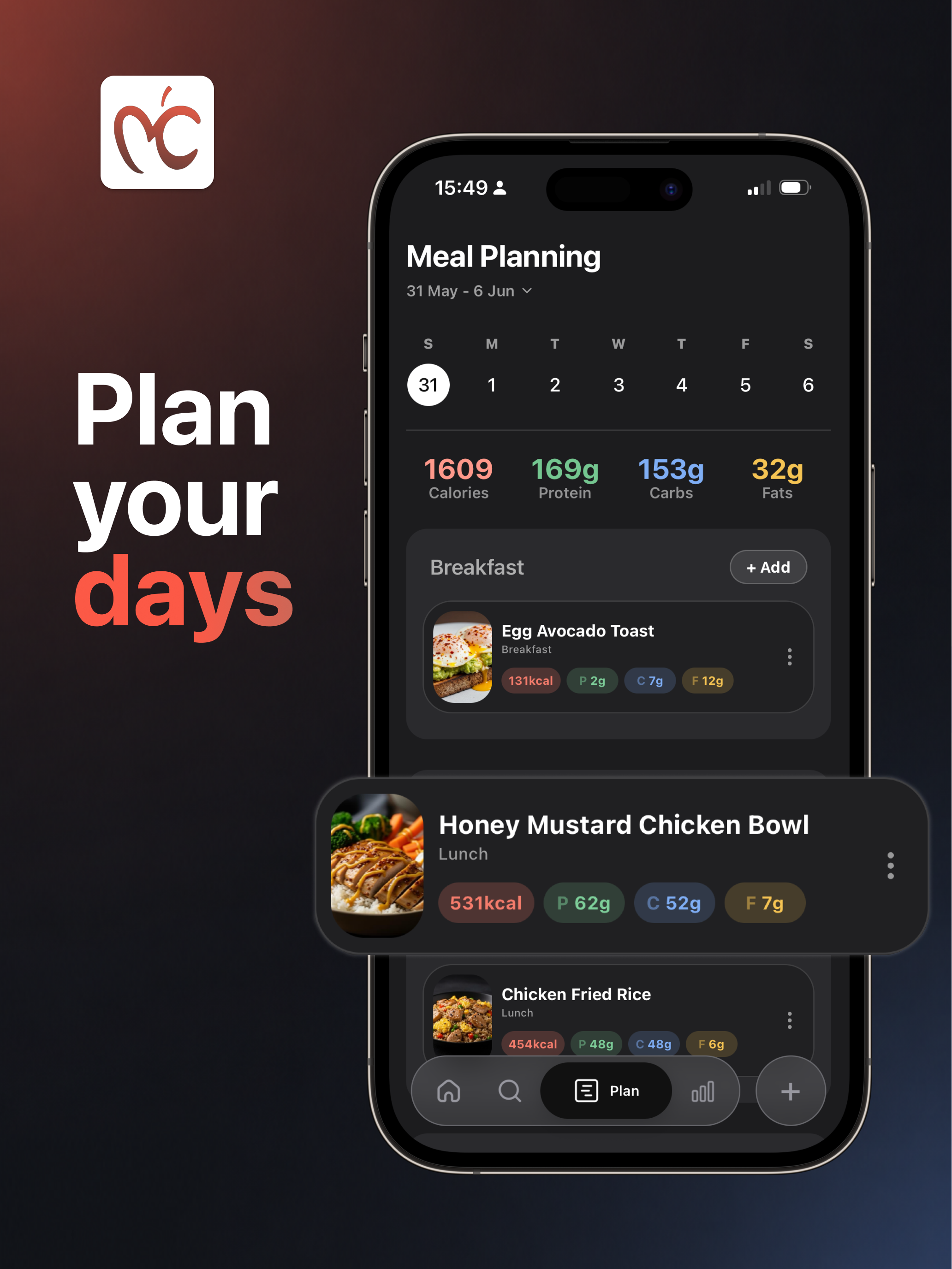 MyCals: Calorie Counter