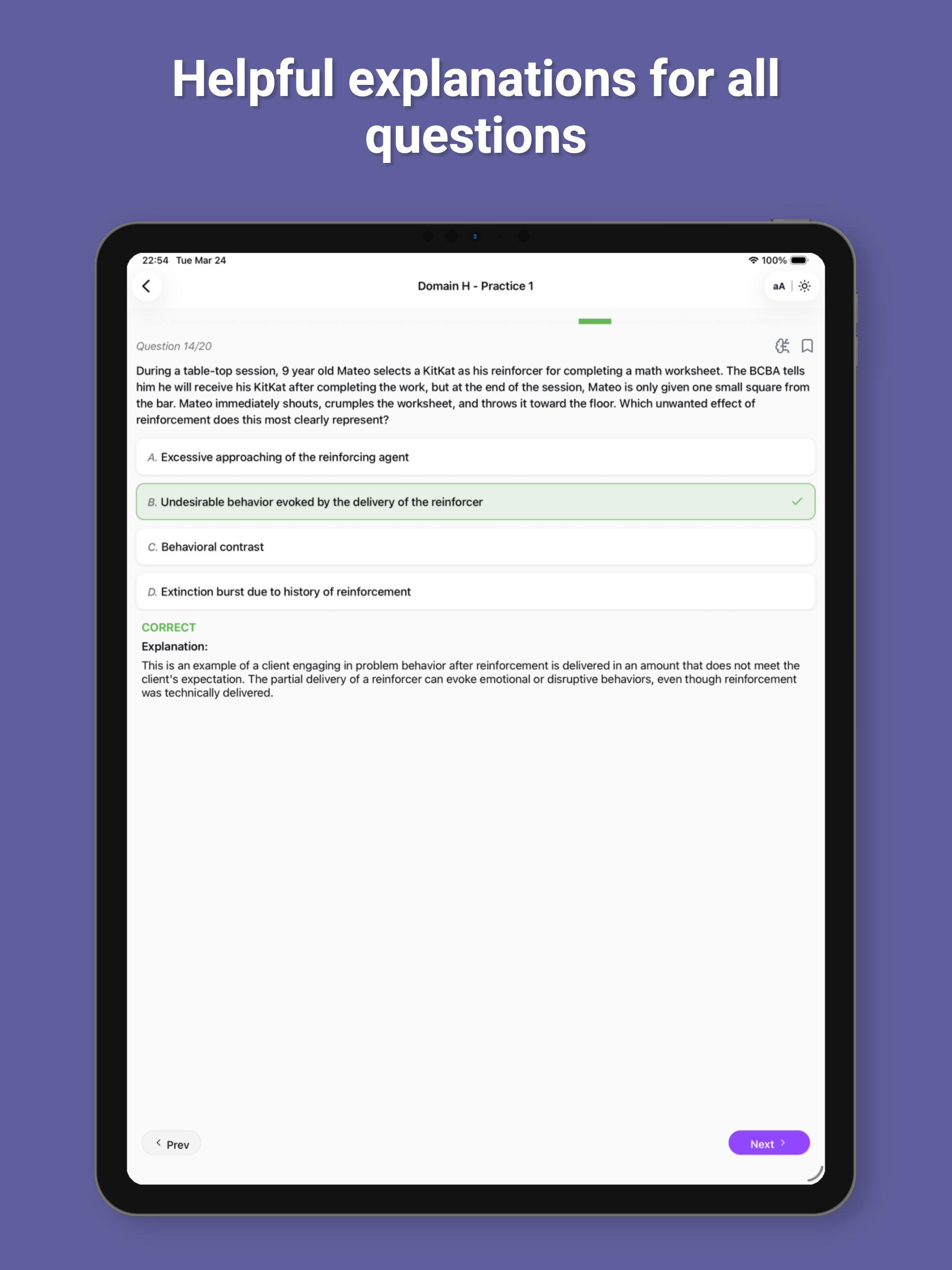 Tacti - BCBA Exam Prep 2026