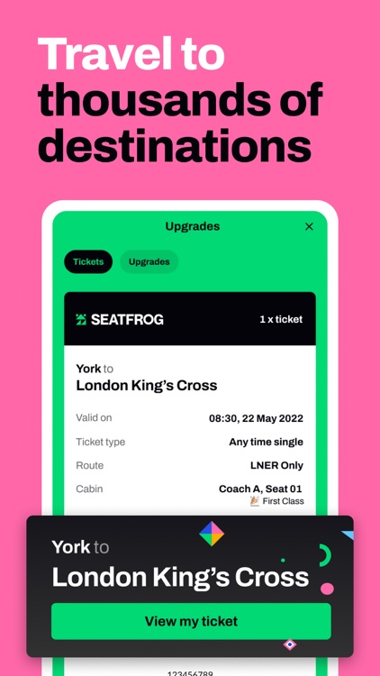 Seatfrog: Rail Journey Planner