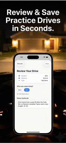 Indiana Drive Log iPhone screenshot