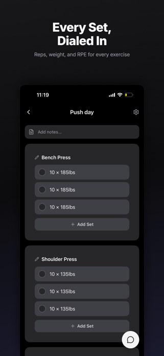 Repstack: Workout Planner Screenshot 4 of 6