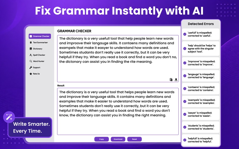 AI Grammar Checker,Spell Check iPhone screenshot