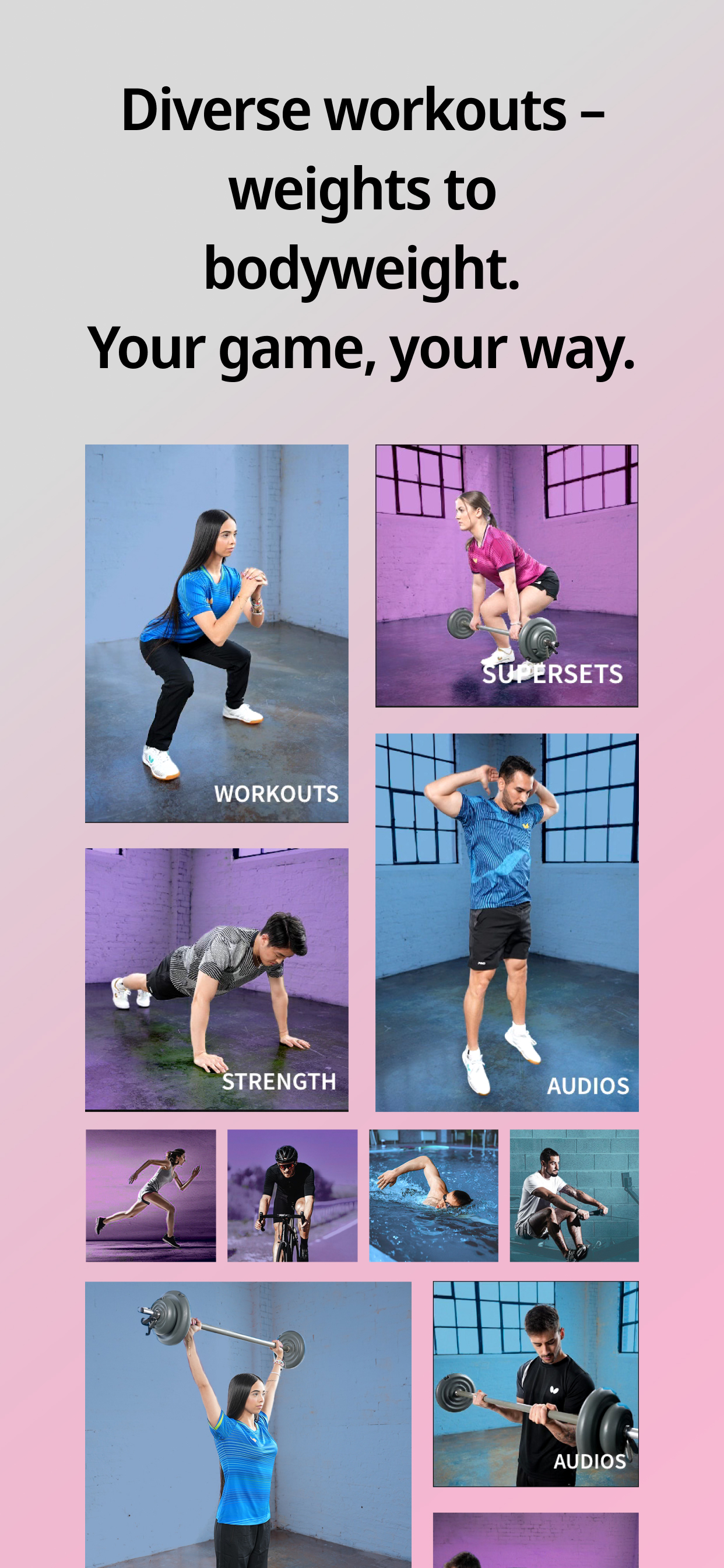 Butterfly Table Tennis Fitness