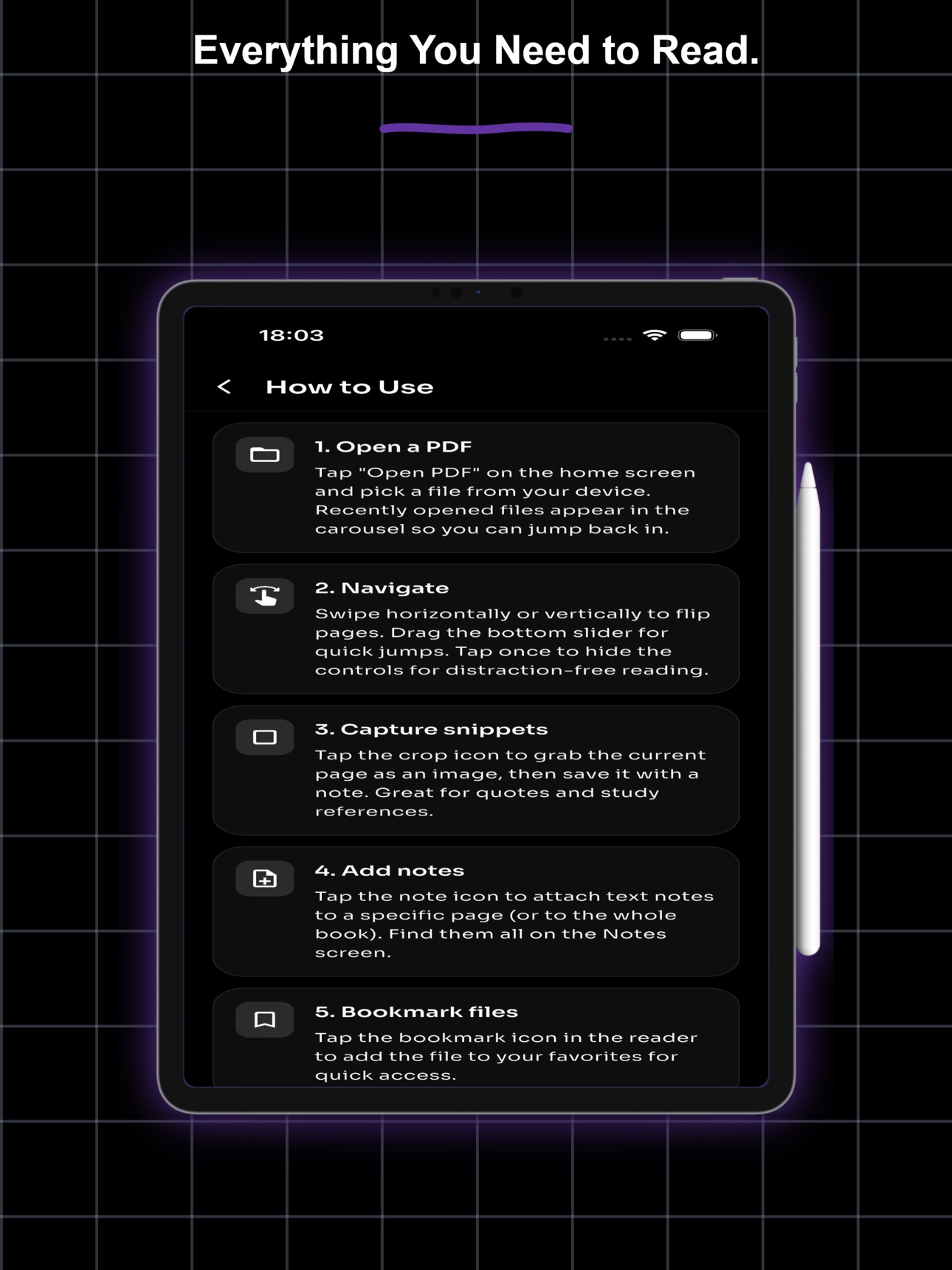 Screenshot 9 of Black Reader – PDF Reader
