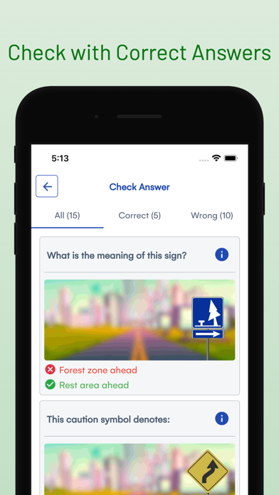Maryland MVA Drivers Test Prep Screenshot