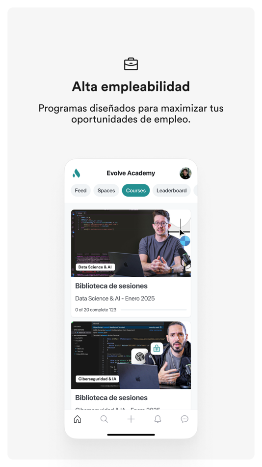 #3. Evolve Academy App (iOS) Podle: Evolve Academy Education SL.