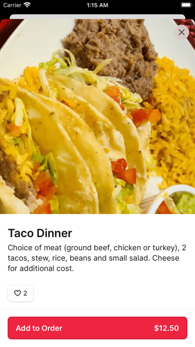 La Azteca Taco House Screenshot