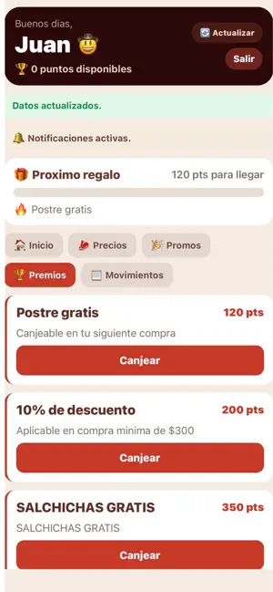 Carnes San Juan iPhone screenshot 3