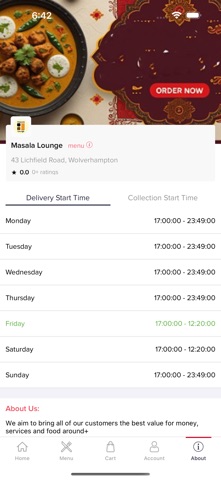 Masala Lounge Online screenshot