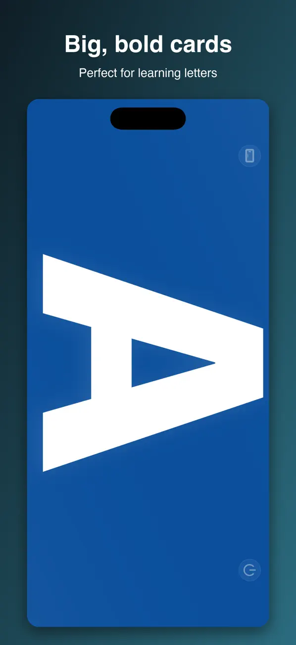 Screenshot #1 pour MegaText: Big Letters & Words