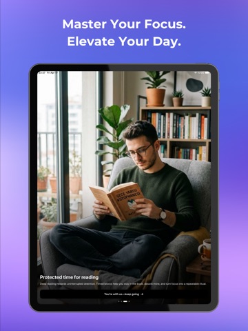 Focus Next - New Assistant iPad screenshot