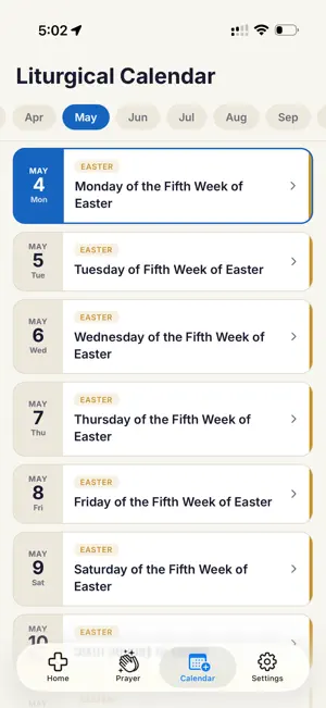 MassApp Daily Gospel screenshot 2