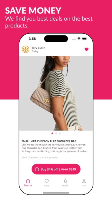 Disco: Daily Deals & Discounts iPhone screenshot 1 - Shopping app