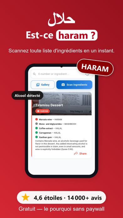 Screenshot #1 pour Halal Check