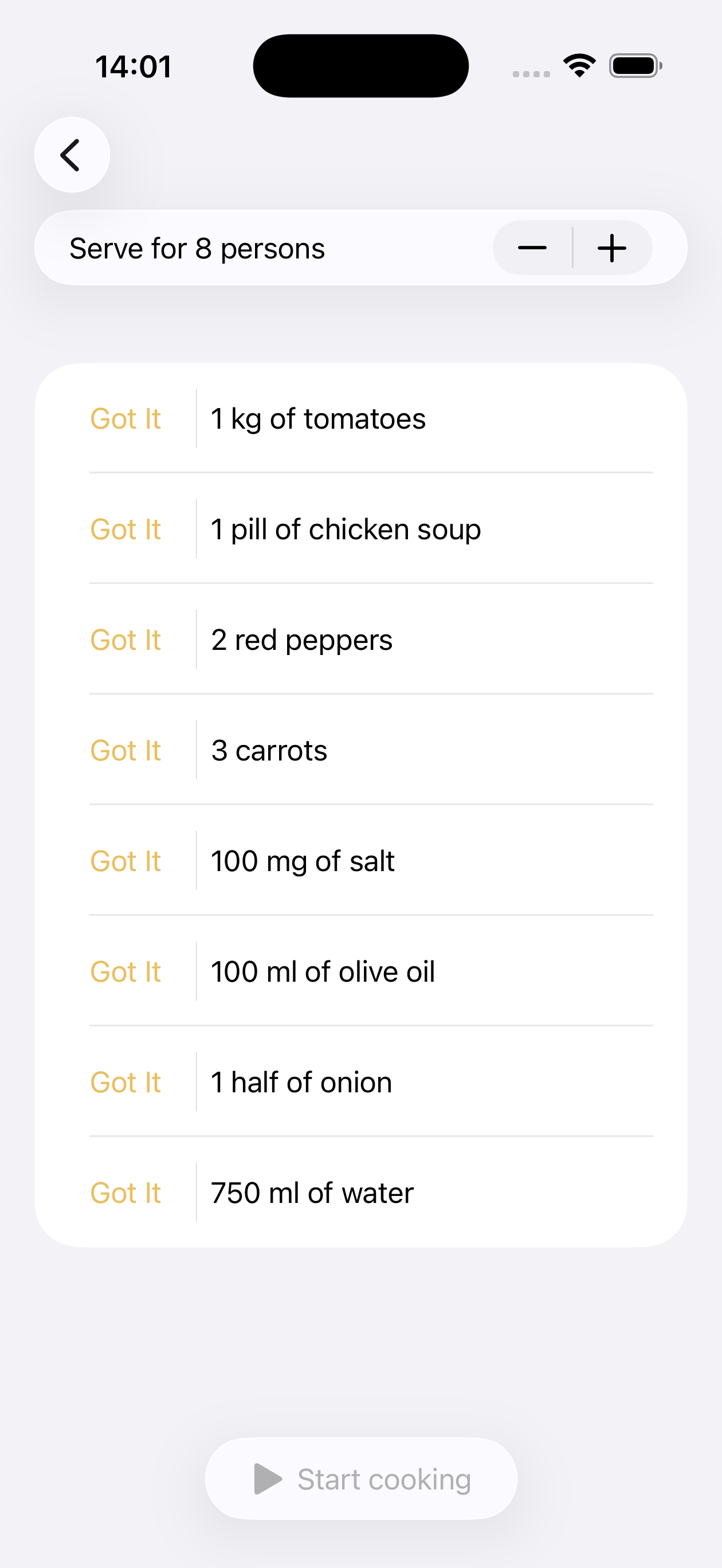 Cookzie screenshot 6