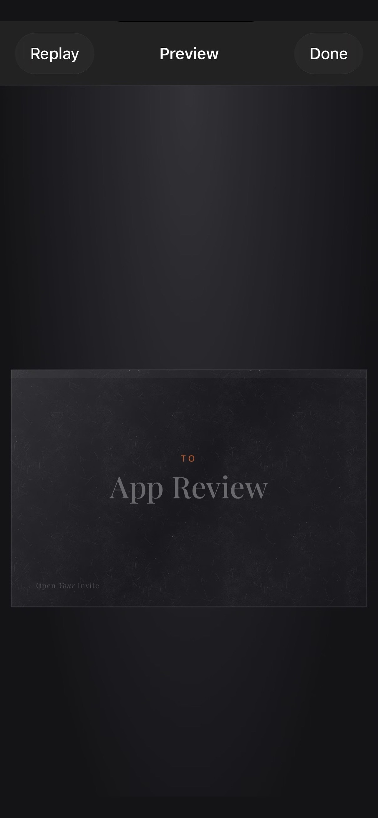 Screenshot 1 of OpenYourInvite