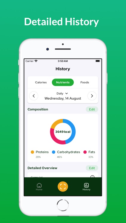 Telesto - Track Food & Calorie screenshot-3