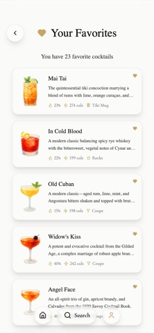 Garnish Cocktail Recipes screenshot