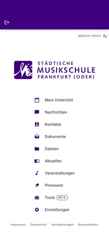 Musikschule Frankfurt Oder Screenshot 1 of 3