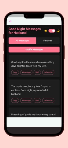 Romantic love messages. Screenshot 9 of 10