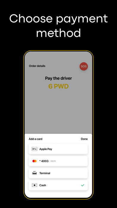 Swift: Kuwait Taxi App Screenshot