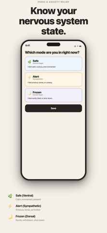 Nora · Panic & Anxiety Relief screenshot