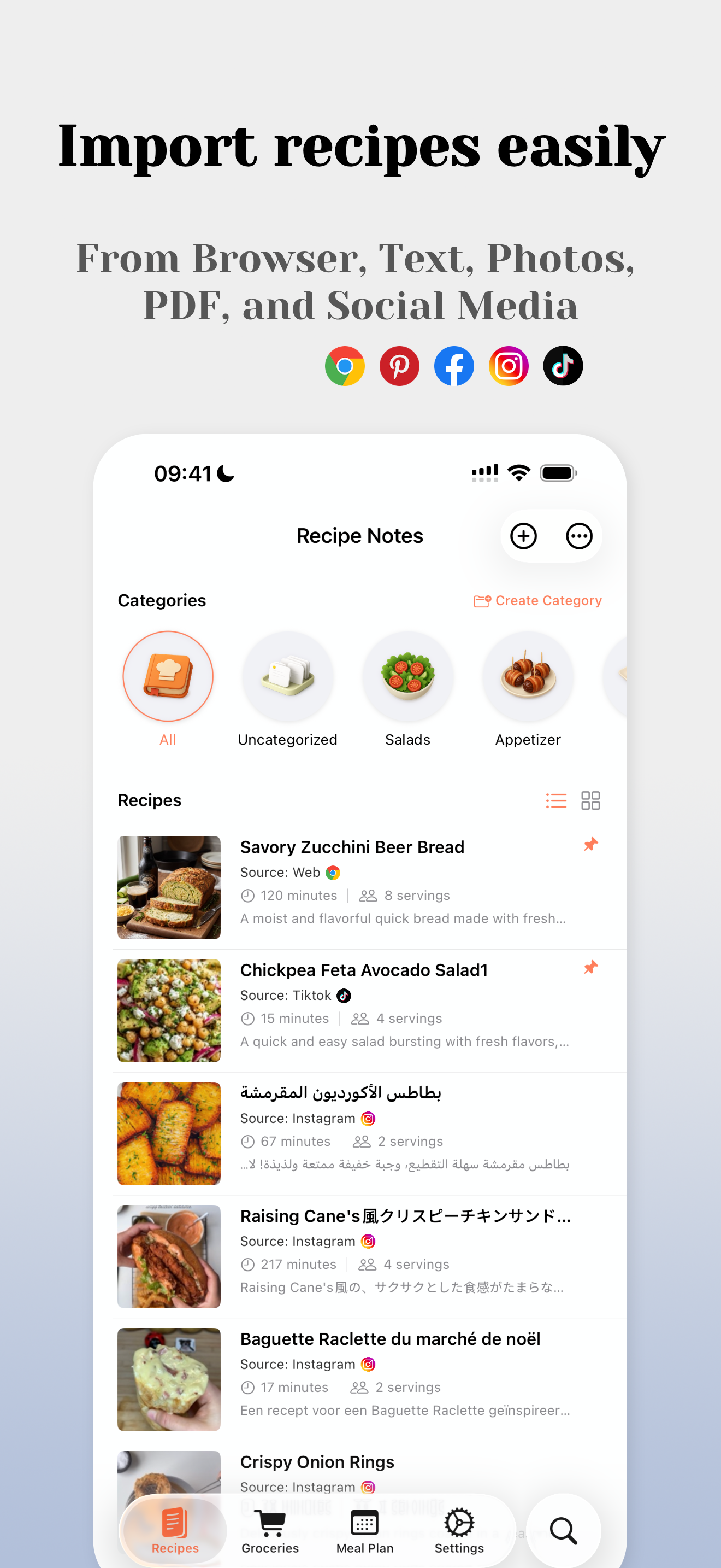 Recipe Notes - My Cookbook