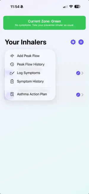 InhaleEase screenshot 2