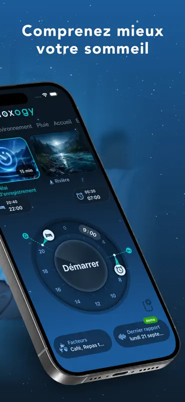 Noxogy Enregistreur de sommeil screenshot 2 of 9