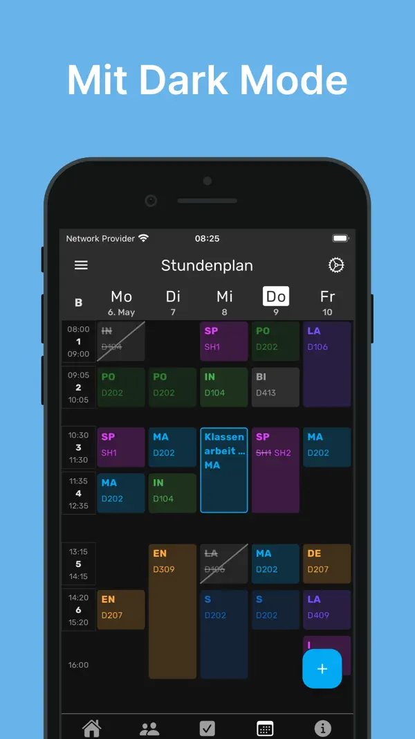 Sharezone - Schulplaner iPhone App Screenshot 6 – Bildung