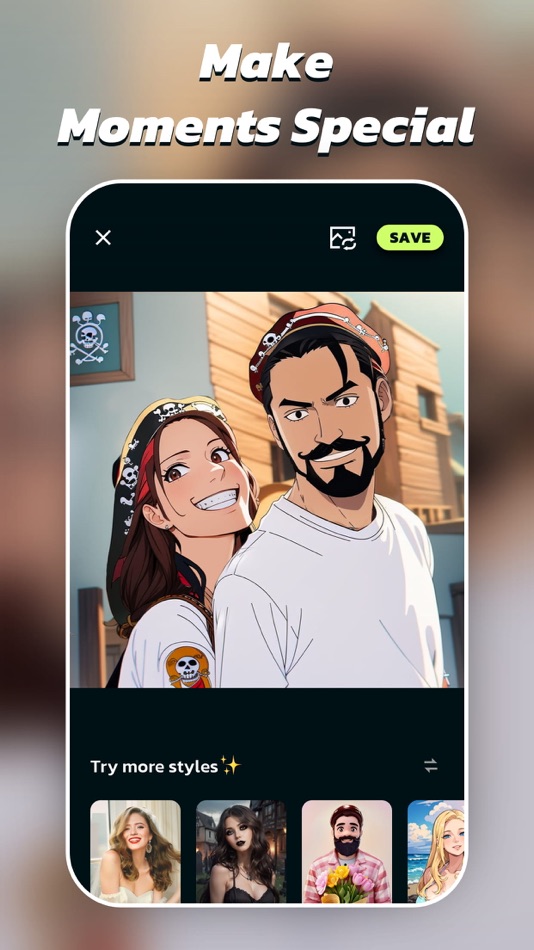 #4. AI Photo Editor - AI Morph (iOS) بواسطة: LINKDESKS PTE. LTD.