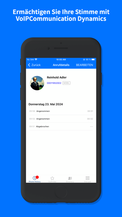 Comdesk Softphone Screenshot