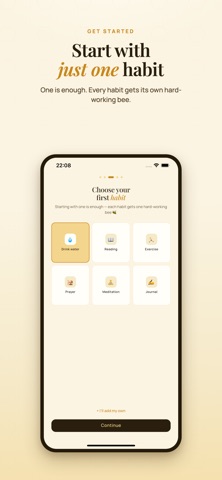 Honeycomb - Habit tracker screenshot