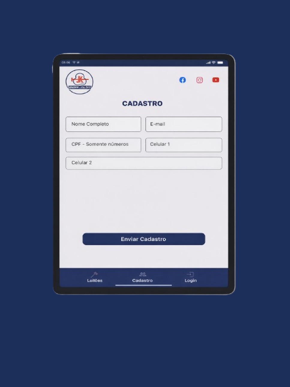 iPad screenshot