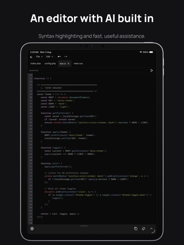 DevBox: Code & Run iPad screenshot 4