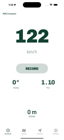 RIDE GPS Dashboard Screenshot 8 of 10