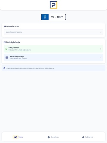 Parking Servis Budva iPad screenshot 5