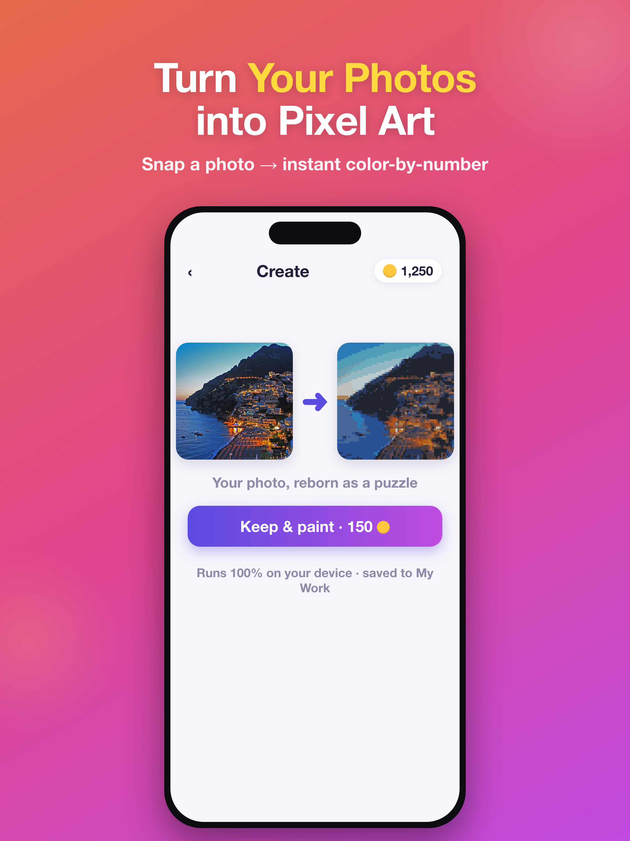 Pixel Paint: Color by Number
