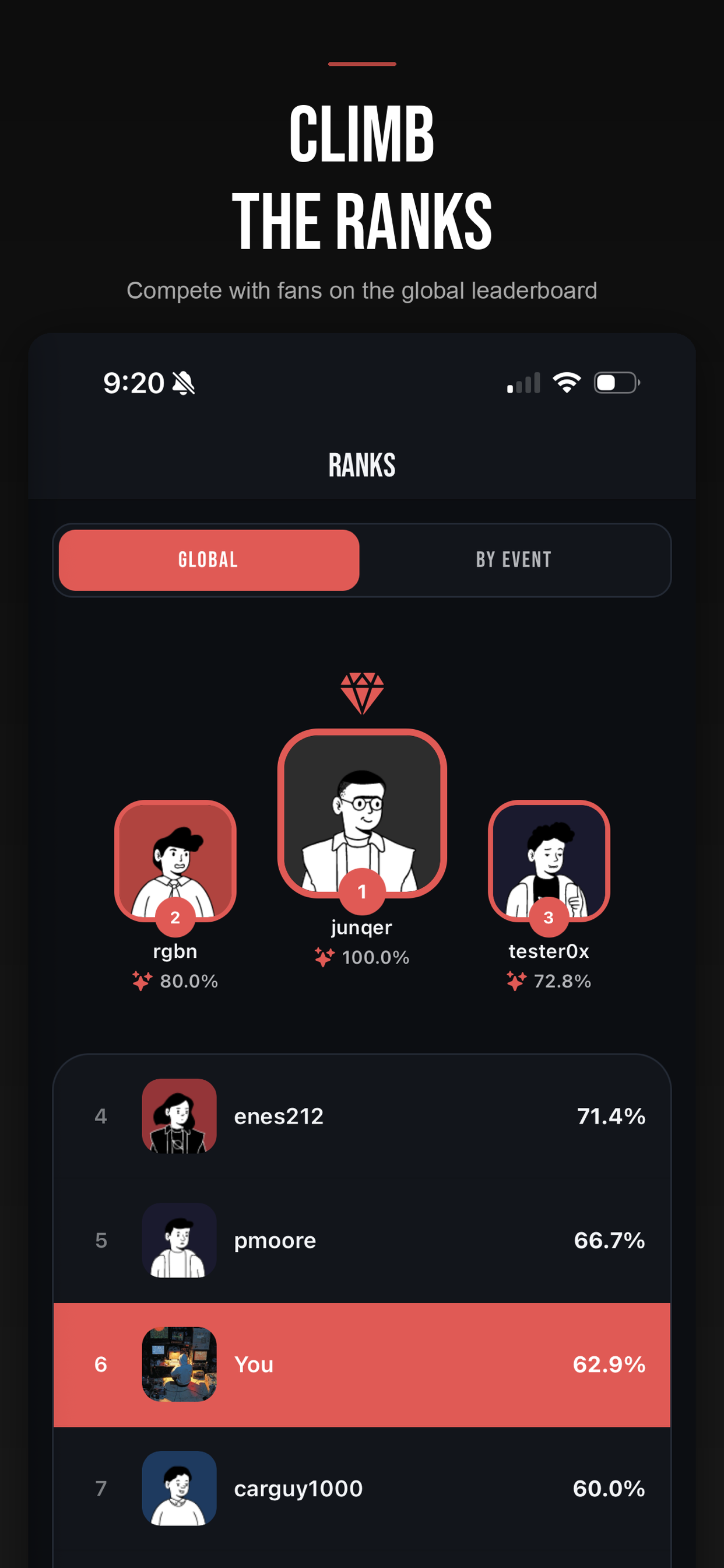 Upset - MMA Picks Tracker screenshot 9